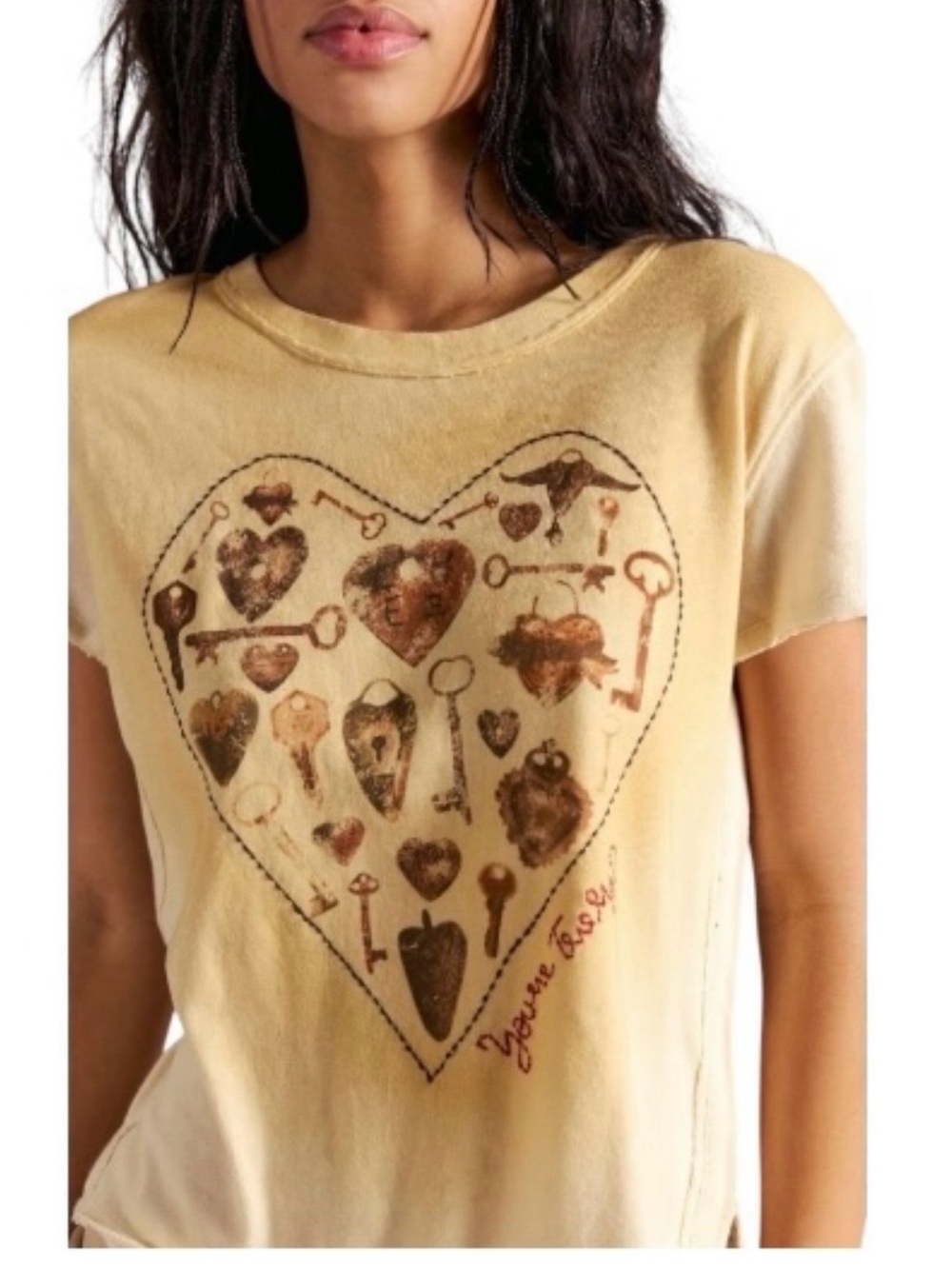 Free People Key To My Heart NWT